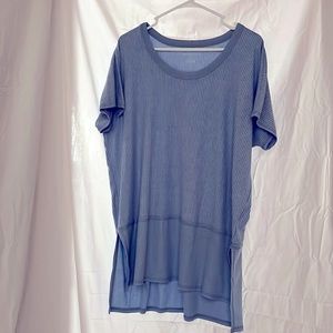 American Eagle Oversized Ribbed Tee